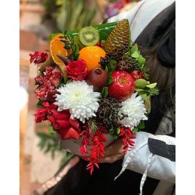 تصویر تزیین سفره یلدا 2075 