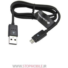 تصویر کابل شارژر ال جی K10 2016 از نوع میکرو USB 