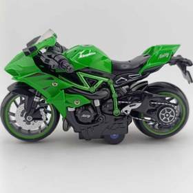 تصویر موتور بازی نینجا کاوازاکی گازخور 