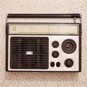 تصویر رادیو قدیمی پاناسونیک. ساخت ژاپن. سایز بزرگ 