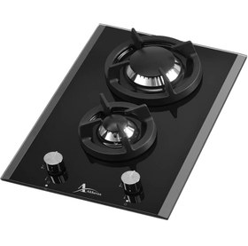 تصویر اجاق گاز صفحه ای اخوان مدل V30 دو شعله 