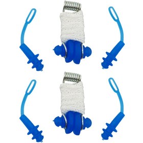 تصویر گوش گیر و دماغ گیر مدل 05 بسته 2 عددی - نارنجی 