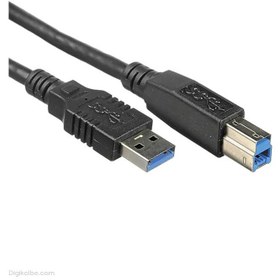 تصویر کابل پرینتر اُمگا USB 3.0 AB طول 1.5 متر Omega Printer Cable USB 3.0 AB 1.5m