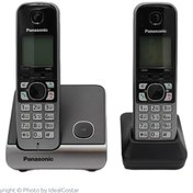 تصویر تلفن بی سیم پاناسونیک مدل KX-TG6712 ا Panasonic KX-TG6712 Wireless Phone Panasonic KX-TG6712 Wireless Phone