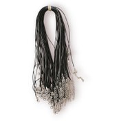 تصویر بند چرم آماده گردنبند 