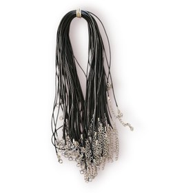 تصویر بند چرم آماده گردنبند 