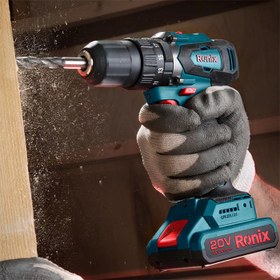 تصویر دریل پیچ گوشتی چکشی شارژی براشلس رونیکس مدل 8900 Ronix 8900 Brushless Cordless Hammer Drill Screw driver