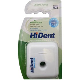 تصویر نخ دندان هایدنت نعنایی ۵۰ متری کد ۹۲۳ مدل Mint Flavor Hi-Dent dental floss