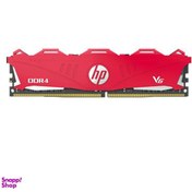 تصویر رم دسکتاپ DDR4 تک کاناله 2400 مگاهرتز CL16 اچ پی مدل V6 ظرفیت 8 گیگابایت 