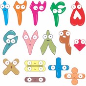 تصویر اعداد ریاضی همراه با جزر 