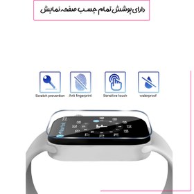 تصویر محافظ صفحه نمایش شهر گلس مدل نانو Nano Watch مناسب برای اپل واچ Series 7 Aluminum / 8 / 9 45 mm 