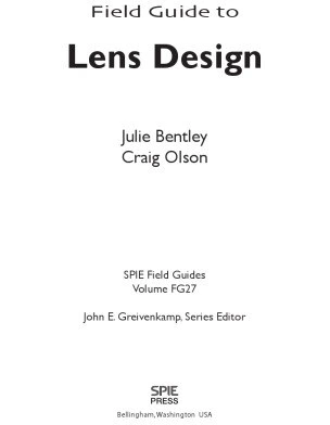 خرید و قیمت دانلود کتاب Field guide to lens design ویرایش 1 | ترب