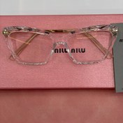 تصویر عینک طبی کریستالی زنونه 