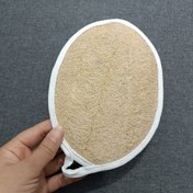 تصویر لیف حمام الیاف گیاهی لوفا بیضی بزرگ 1420 