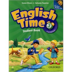 تصویر English Time 3 2nd St+W+CD انگلیش تایم