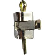 تصویر لولا اشپیل سربی لولا رنگ برند : آبکاری بسته اشپیل سایز : سربی 