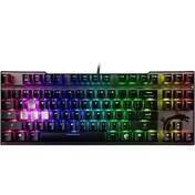 تصویر کیبورد مخصوص بازی مکانیکی ام اس آی مدل Vigor GK70 SILVER MSI Vigor GK70 SILVER Mechanical Gaming Keyboard