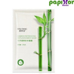 تصویر ماسک ورقه ای عصاره بامبو برند بیسوتانگ Bisutang brand bamboo extract sheet mask