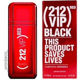 تصویر عطر مردانه کارولینا هررا وی آی پی بلک رد Carolina Herrera VIP Black Red 