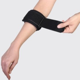 تصویر تنیس البو ساپورت نئوپرن طب و صنعت 35100 Neoprene tennis elbow supports 35100 Free Size