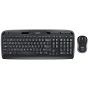 تصویر کیبورد و ماوس بی‌سیم لاجیتک MK320 