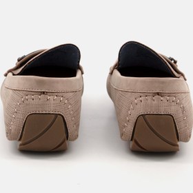 تصویر کفش راحتی مردانه مدل آچنتو، رنگ قهوه‌ای مایل به خاکی برند Tommy Hilfiger Men Acento Slip On Casual Shoes, Taupe