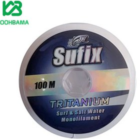 تصویر نخ ماهیگیری 100 متری SUFIX مدل Tritanium 