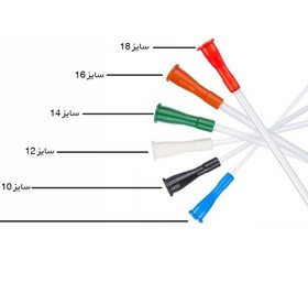 تصویر سوند نلاتون سایز 12 سفید Nelatone Cathater White