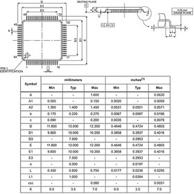 تصویر میکروکنترلر STM32F103RET6 CORTEX-M3 STM32F103RET6 Micro Controller