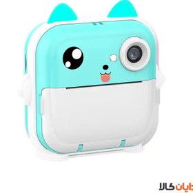 تصویر دوربین دیجیتال کودکان طرح گربه مدل PRINT CAMERA Q5 PRINT CAMERA Q5 children's digital camera with cat design