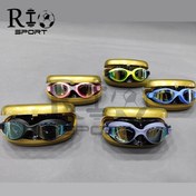 تصویر عینک شنا حرفه‌ای اسپیدو (Speedo) مدل 101-M | بند قفلی و لنز پلی‌کربنات | گوش‌گیر متصل 