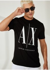 تصویر تی شرت طرح دار مردانه | آرمانی اکسچینج Armani Exchange 5003021342 