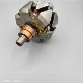 تصویر آرمیچر دینام پیکان مدل لوکاس با مهره - مجد LUCAS alternator armature 14v 65A