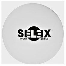 تصویر توپ پینگ پنگ بدون درز TB 80 100 قطعه سفید SELEX 
