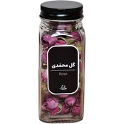 تصویر غنچه گل محمدی سرخ‌پوش 