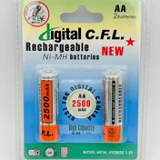 تصویر باتری قلمی شارژی DIGITAL C.F.L. کد2500MAH 