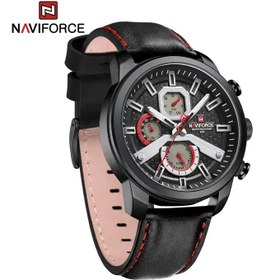 تصویر ساعت مچی مردانه بند چرمی نیوی فورس ۹۲۱۱ Naviforce naviforce nf9211