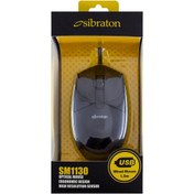 تصویر ماوس با‌سیم سیبراتون مدل SM1130 SIBRATON Wired Mouse | SM1130