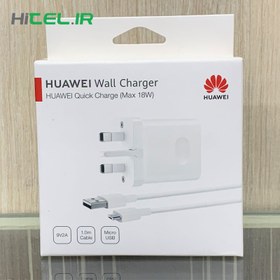 تصویر شارژر اصلی هواوی 18 وات ا Huawei 18W Original Charger Huawei 18W Original Charger