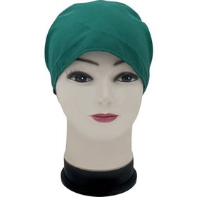 تصویر کلاه پارچه ایی جراح سبز 
