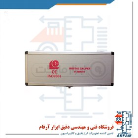 تصویر کولیس دیجیتال گوانگلو 20 سانتی متر مدل 111-102-HB کد جدید 222-110-HB Guanglu Digital Caliper HB-102-111