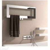 تصویر رادیاتور حوله خشک کن استیل فلوپلاس مدل Frame 1 