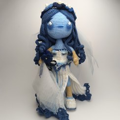 تصویر عروسک دست باف عروس مرده (Emily) 