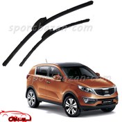 تصویر تیغه برف پاک کن ژله ای کیا اسپورتیج 2017-2018 چپ و راست 