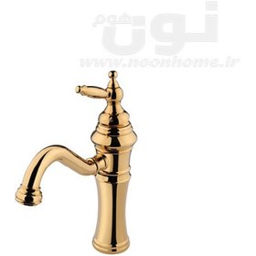 تصویر شیر روشویی شیبه مدل مارال - استاندارد / استیل Shibeh Pillar Mixer Faucet