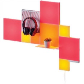 تصویر لامپ هوشمند.Nanoleaf Blocks-10 Pack Combo Starter Kit 