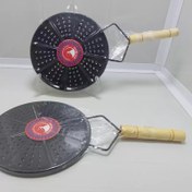 تصویر شعله پخش کن دسته چوبی مشکی 