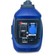 تصویر موتور برق اینورتر قابل حمل اصل سایلنت بنزینی VTOOLS VG1000IS VTOOLS 1,000 Watts Peak & 900 Watts Rated Silent Petrol Or Gasoline Powered Portable Inverter Generator(50 Hertz), VG1000IS, Blue