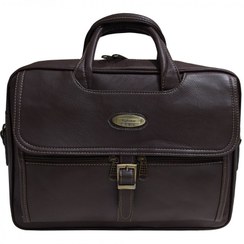 تصویر کیف اداری چرم Diplomat کد ۴۰۰ ا Diplomat Code 400 Leather Shoulder Bag Diplomat Code 400 Leather Shoulder Bag