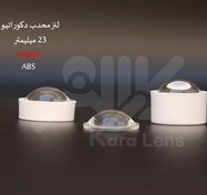 تصویر لنز محدب دکوراتیو 23 میلیمتر pmma Decorative convex lense